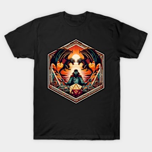 Cosmic Conductor of Dragons T-Shirt